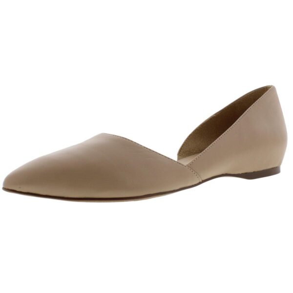 Naturalizer Womens Samantha Beige Flat Shoes Shoes 9.5 Wide (C,D,W) BHFO 7490