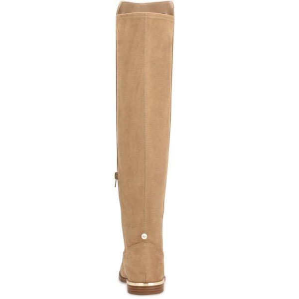 Nine West Womens Allair 2 Zipper Tall Pull On Knee-High Boots Shoes BHFO 9883