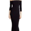 Norma Kamali Women's Kamali Kulture Off Shoulder Fishtail Gown