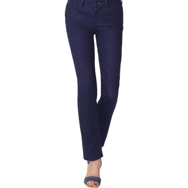 NYDJ Womens Sheri Blue Tencel Tummy Control Slim Jeans Petites 14P BHFO 9352