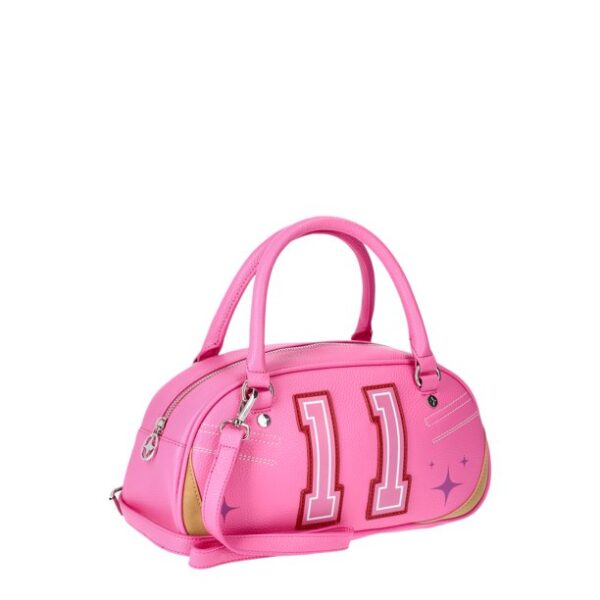 Paris Hilton Women's Number 11 Bowler Bag, Bubblegum Pink