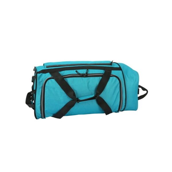 Protégé 28" Rolling Collapsible Travel Duffel Bag for All Ages, Teal