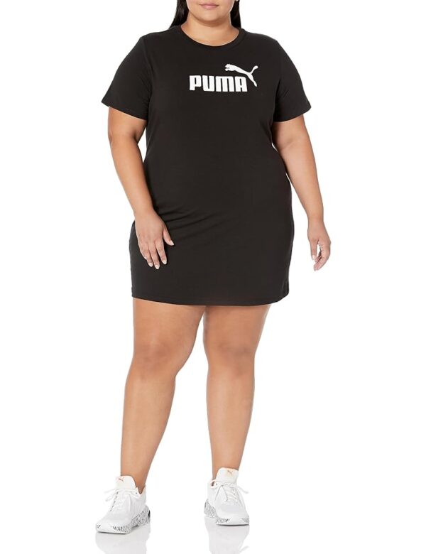 PUMA Women's Essentials Slim Fit T-Shirt Dress (Available in Plus Size)