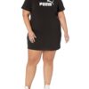 PUMA Women's Essentials Slim Fit T-Shirt Dress (Available in Plus Size)