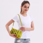 Quilted Crossbody Bags for Women Small Shoulder bag Pouch Satchel bag Dumpling Handbag Hobo bag