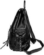 Ro Rox Iris Punk Goth PU Unisex Adult Uni Large Backpack