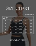 RUNNING GIRL Sports Bras for Women,Longline Workout Crop Tank Tops Padded with Built in Shelf Padded Sports Bra