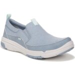 Ryka Womens Amelia Blue Fitness Slip-On Sneakers Shoes 7 Medium (B,M) BHFO 8959