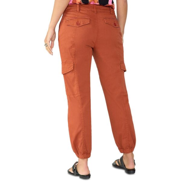 Sanctuary Womens Rebel Orange Mid Rise Deep Pockets Cargo Pants 28 BHFO 8436