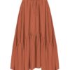 Scarlet Darkness Maxi Skirts for Women High Waist Renaissance Skirt Long Skirt with Pockets