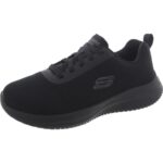 Skechers Womens Jinie Black Work & Safety Shoes Shoes 11 Wide (C,D,W) BHFO 8576