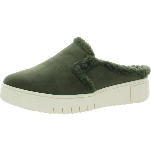 SOUL Naturalizer Womens Truly-Cozy Green Mules Shoes 6.5 Medium (B,M) BHFO 6918