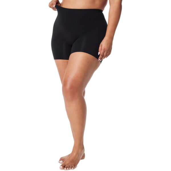 Spanx Womens Lamn Black Fitness Workout Running Bike Short Athletic M BHFO 9911