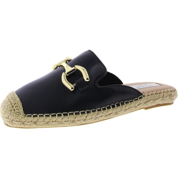 Steven New York Womens EVIE Black Slip On Mules Shoes 6.5 Medium (B,M) BHFO 0281