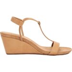 Style & Co. Womens Mulan Beige Wedge Sandals Shoes 10.5 Medium (B,M) BHFO 9870