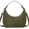 Suede Crescent Bag Women 2024 Retro Suede Slouchy Bag Fall Work Handbag Shoulder Bag Slouchy Tote Underarm Purse