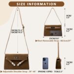 Suede Shoulder Bag Crossbody Suede Purse for Women 2024 Fall Purse Stylish Brown Suede Handbags Satchel Purse