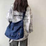 Sumleno Bohemian Hipster Hobo Boho Hippie Crossbody Bag Purse Canvas Sling Bag Aesthetic Tote Large Handbags Fairy Grunge Bag