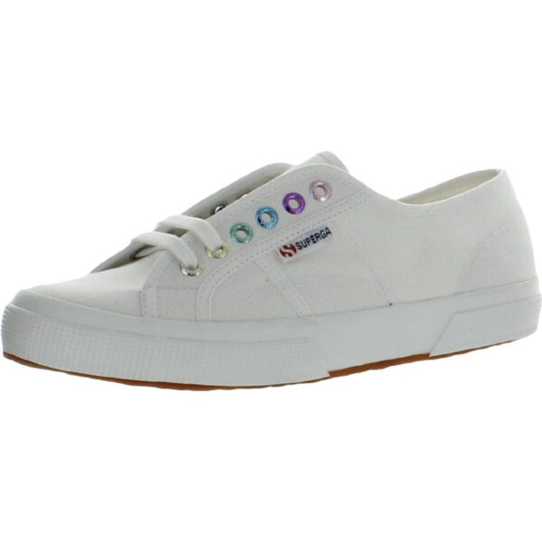 Superga Womens White Casual and Fashion Sneakers 9.5 Medium (B,M) BHFO 4077