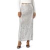 The Drop Women's Adela Sequin Maxi Skirt