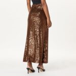 The Drop Women's Adela Sequin Maxi Skirt