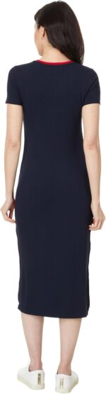 Tommy Hilfiger Women's Short Sleeve Soft Everyday Sport Dress