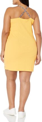 Tommy Hilfiger Women's Snap Front Bodycon Ribbed Tube Mini Dress