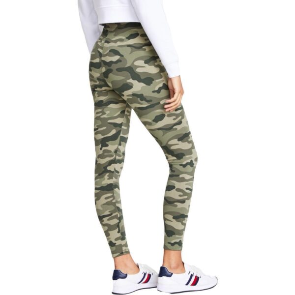 Tommy Jeans Womens Green High-Rise Fitness Athletic Leggings XXS BHFO 1282