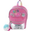 Twinkle Toes by Skechers Girls Pink Twill Backpack Purse Small BHFO 7999