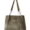 Ulisty Women Corduroy Tote Bag Casual Shoulder Bag Daily Shopping Bag Fashion Handbag