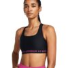 Under Armour Women's Crossback Mid Impact Sports Bra