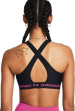 Under Armour Women's Crossback Mid Impact Sports Bra