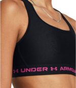 Under Armour Women's Crossback Mid Impact Sports Bra