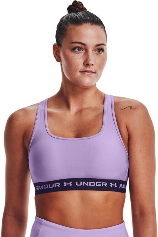 Under Armour Women's Crossback Mid Impact Sports Bra