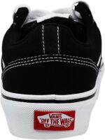 Vans Women’s Canvas Seldan Low Cut Design Platform Sneaker