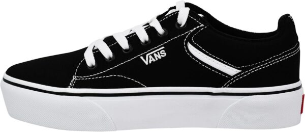 Vans Women’s Canvas Seldan Low Cut Design Platform Sneaker