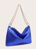 Verdusa Women's Satin Evening Handbag Shoulder Bag Purse