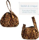 Women Clutch Velvet Top Handle Bag Wristlet Small Tote Purse