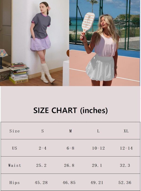 Womens Bubble Shorts Casual Summer Loose Fit Workout Athletic Skorts Wide Leg Balloon Comfy Lounge Shorts with Pockets