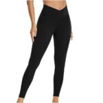 Womens Leggings High Rise Compression Leggings for Women Soft Yoga Trousers Workout Exercise Sports Pants