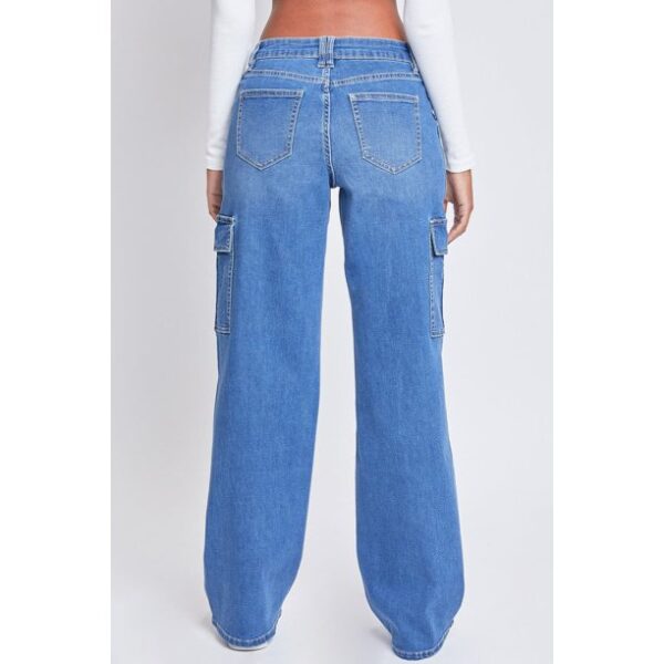 Women's Low Rise Relaxed Cargo Jeans