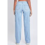 Women's Low Rise Relaxed Cargo Jeans