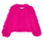 Women's Shaggy Faux Fur Outwear Coat Jacket Long Sleeve Warm Winter