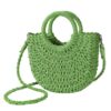 Womens Straw Beach Bag Woven Crossbody Shoulder Bags Top Handle Satchel Handbag Purse for Summer