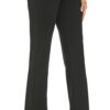 Women's Stretchy Straight Leg Dress Work Pants Business Office Casual Slacks with Pockets