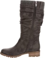 XAPPEAL Chelsey - Women's Tall Knee High Fashion Riding Boots with Buckle Accent