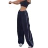 XPONNI Track Pants Women Baggy Pants Y2k Pants Parachute Pants for Women Y2K Clothing