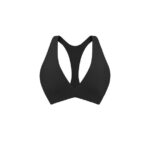 YESGG Sports Bra for Women V-Neck Racerback Yoga Bra Padded Workout Gym Athletic Fitness Bras