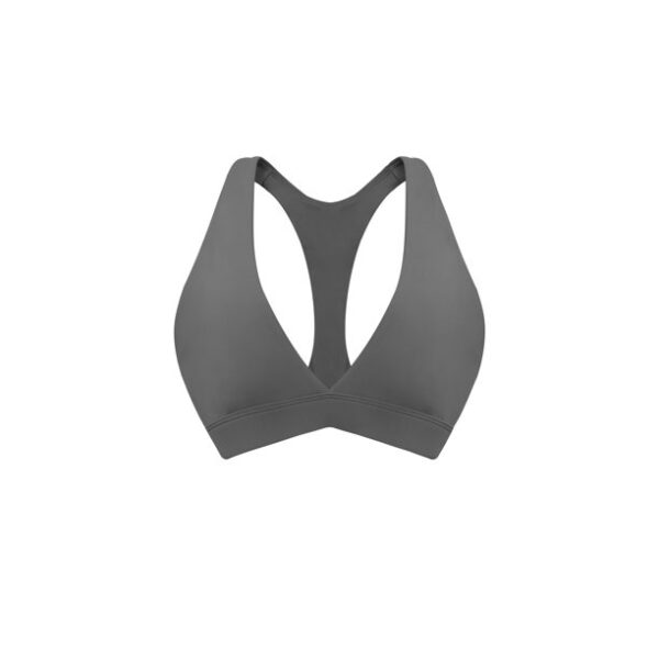 YESGG Sports Bra for Women V-Neck Racerback Yoga Bra Padded Workout Gym Athletic Fitness Bras