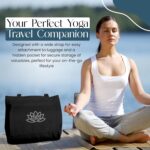 Yoga Mat Bag Carrier - Yoga Mat Bag for Women - Workout Bag for Women - Yoga Mat Holder - Gym Tote Bag for Women - Yoga Bag for Mat - Yoga Bags and Carriers Fits All Your Stuff...